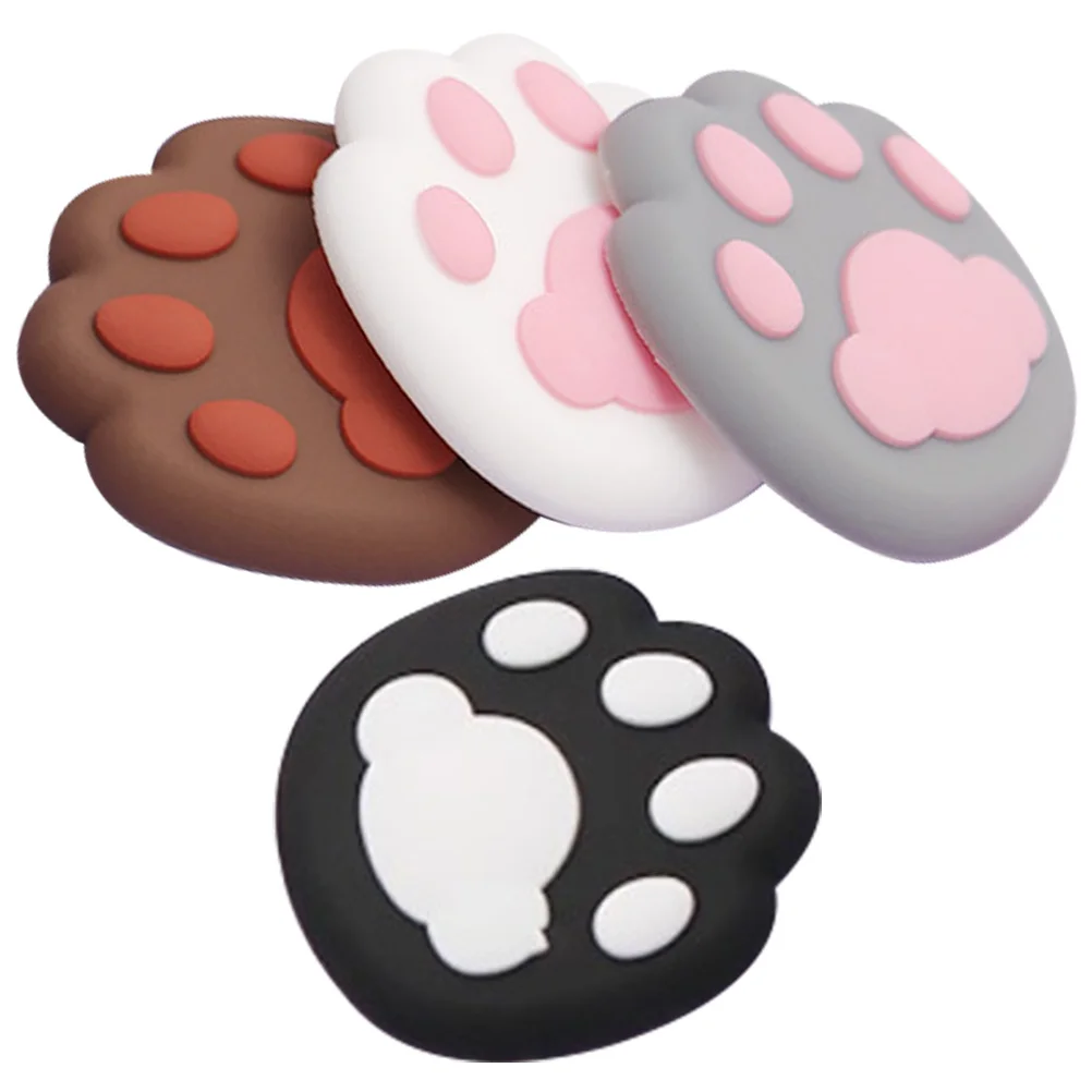 

4pcs Silicone Door Knob Protector Wall Bumper Door Stopper Slam Preventer For Office Home Wall Protector