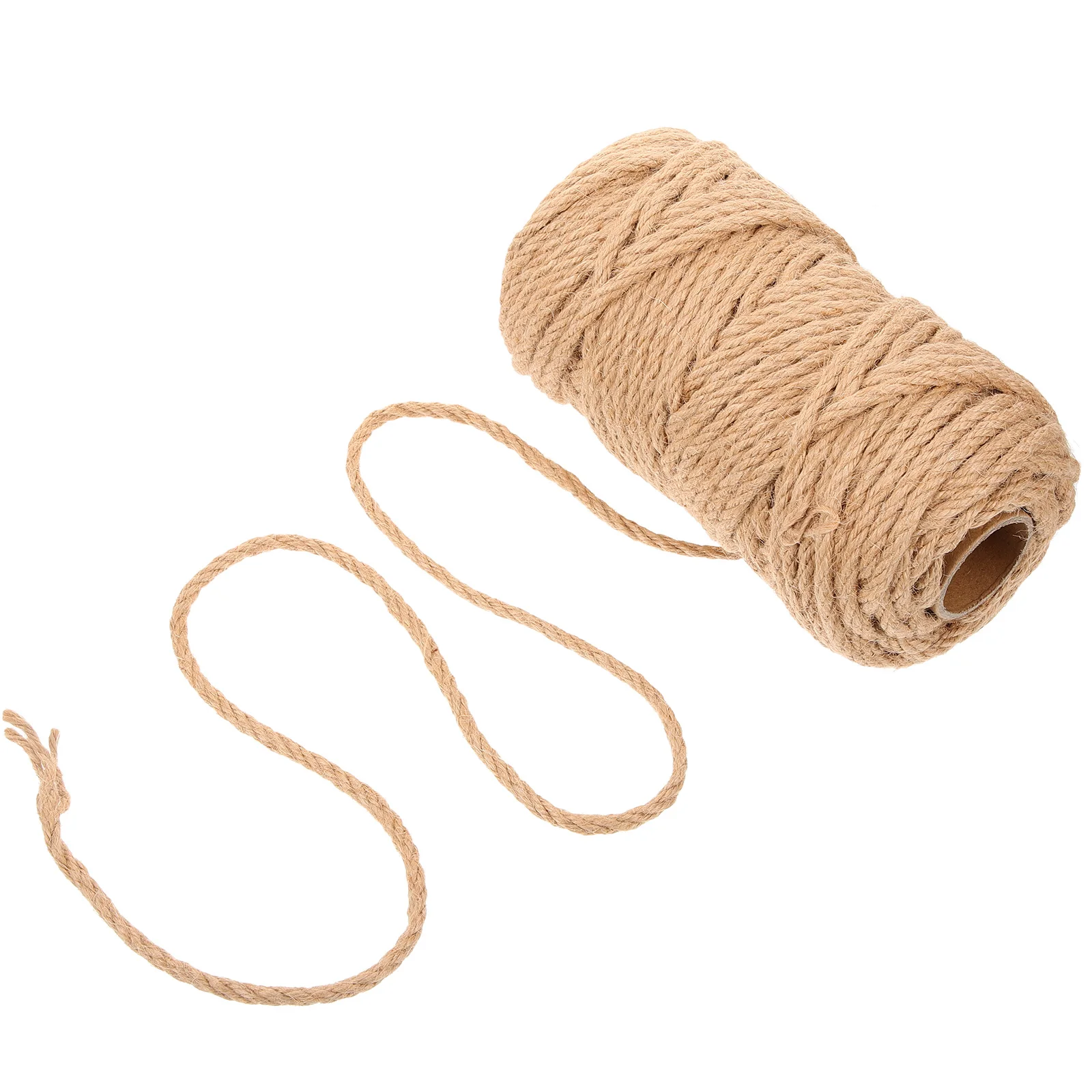 

Cat Scratcher 50m 6mm Beige DIY Replacement Sisal For Diy Sisal Rope For Cat Scratcher Parts Scratching Tree Rope Desk Legs