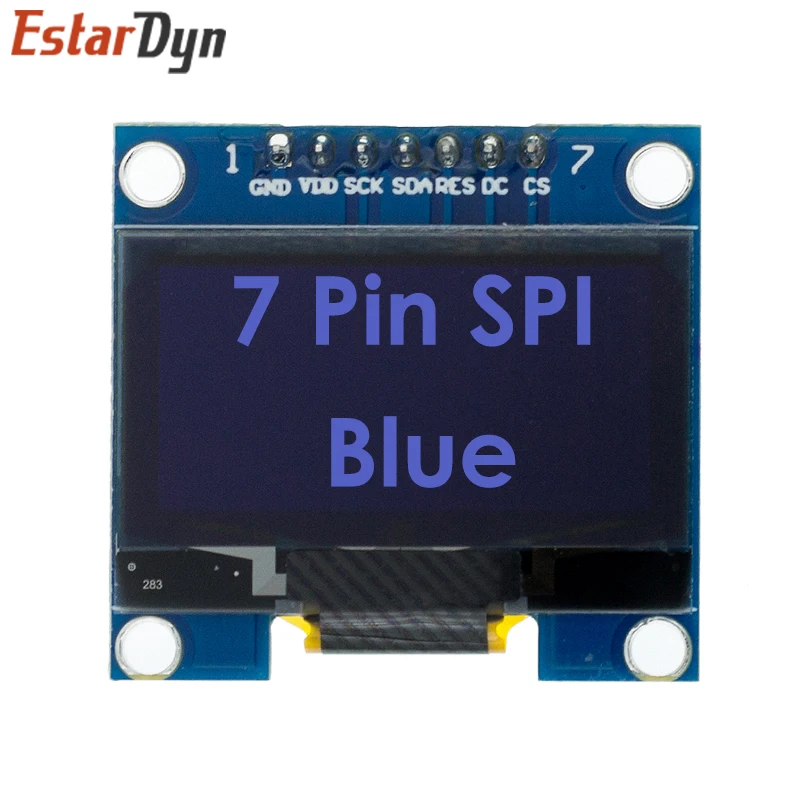 OLED White/Blue SPI/IIC I2C Communicate Color Display Module