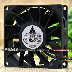 Original FFB0812SH 80 * 80 * 25MM 8CM 12V 0.6A violent high speed chassis server cooling fan