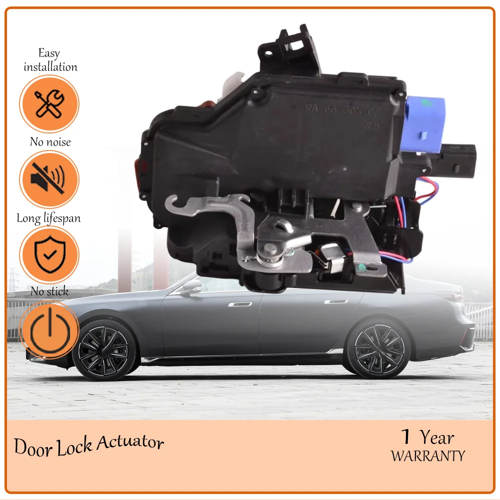 Rear Right Side Door Lock Actuator Assembly,Aligned with VW 7L Series 2004-2010 3.0T Model,oe 3D4 839 016K,3D4839016K,7L6839016G