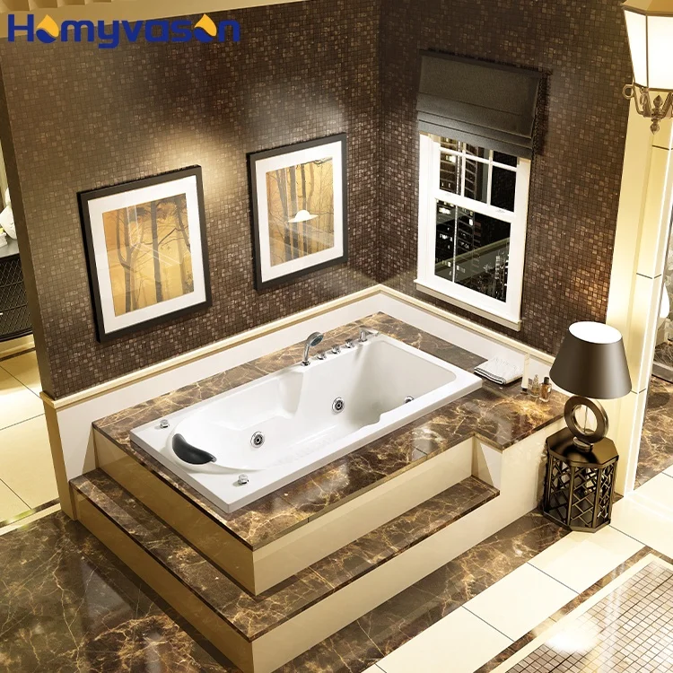 BathtubCheap Price 1 Person Classic Corner Spa Whirlpool Comfortable Bathtub Freestanding Acrylic Massage Jacuzzier Bathtub