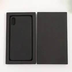 100Pack New Mobile Phone Case Kraft Paper Packaging Box iphone X/S/13Pro Max Kraft Paper Box Drawer Slide Gift Cardboard Box