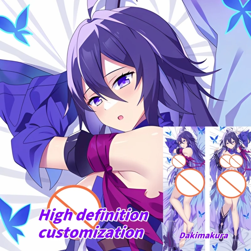 

Dakimakura Anime Pillow Case Honkai: Star Rail Seele Double-sided Print Of Life-size Body Pillowcase Gifts