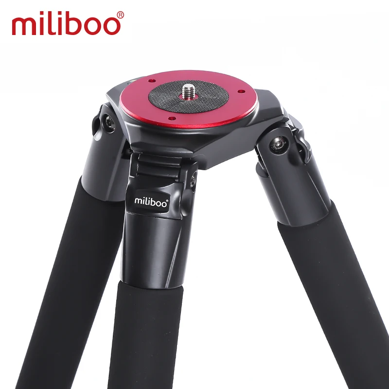 miliboo MTT703A Professional Bird watching Camera Tripod Heavy-Duty Telephoto Lens  with flat head for Digital DSLR Camera