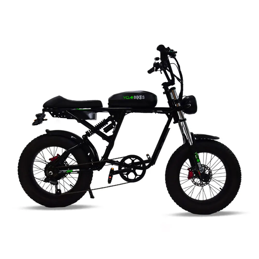 Fast Speed 35-37Mph Electric Bike 2000W Full Suspension Hydraulic Brake Electric Beach Dirt Bike MTB