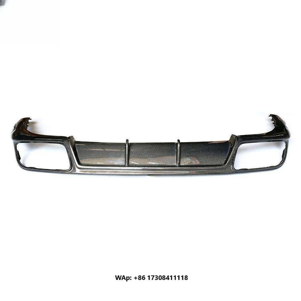 

New km Auto Accessories for Rear Bumper for 2012-up 911 991.1 991.2 Carrera Turbo Carbon Fiber Diffuser Body Kit Excellent