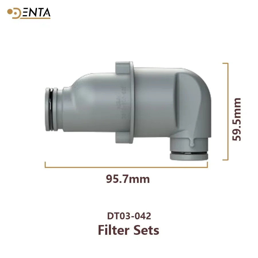 

Premium #2 Dental Suction Parts Filter Kits - Disposable Filter Net O Seal Ring Filter Cartridge Connector for Dental Unit Chair