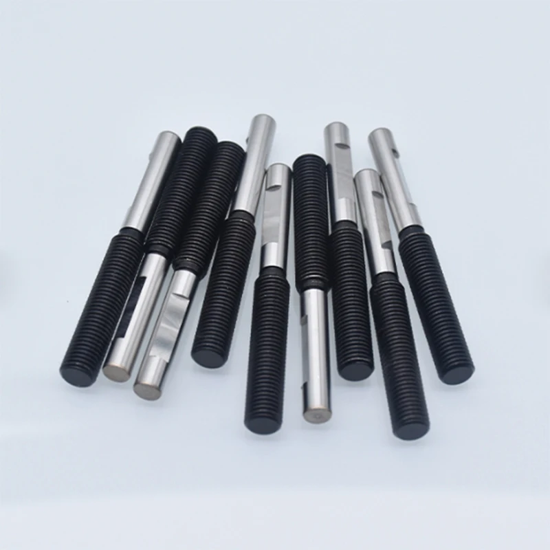 Tornitura CNC personalizzata 40 #   albero in acciaio con temprato a 32-42 HRC Trattamento termico temprato Passivato