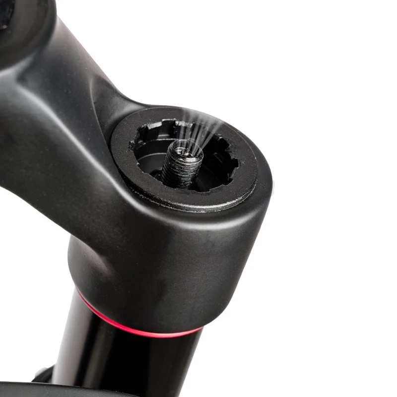 ZOOM Tapered Racing Bicycle Front Fork 50mm Travel 700C Disc Brake Alloy Air Suspension Gavel Road Bike Fork