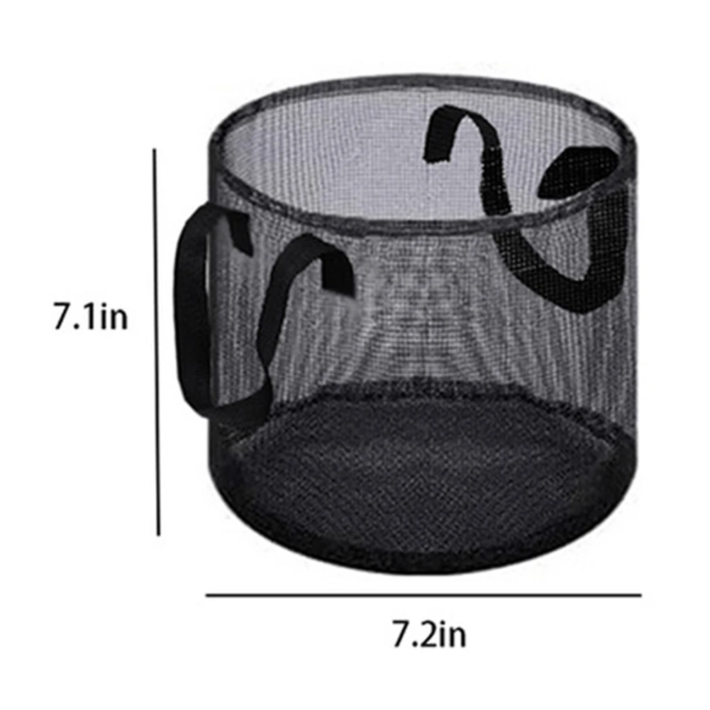 Aquatic Plant Baskets Aquatic Garden Kit Square 7*7*6.8inch Pond Planting Bags Square And Round Shapes Prevents Soil Loss