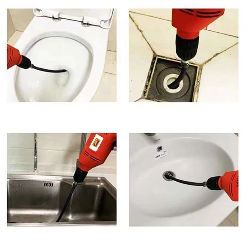 Spring Pipe Dredging Drain Cleaner Sewer Sinks Basin Pipeline Clogged Remover Bathroom Kitchen Toilet Cleaning Tool,TIMUKJ