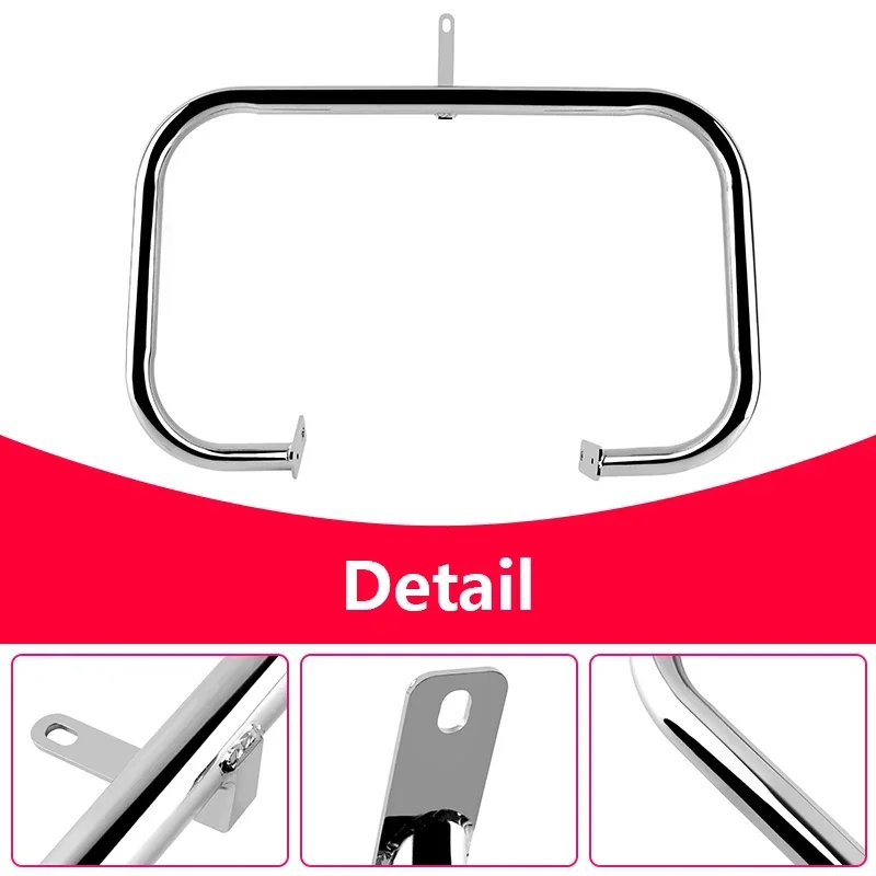 For Honda Shadow Steed VT400 VLX600 VT600 99-08 Motorcycle Accessories Engine Guard Crash Bar Highway Falling Protector Chrome