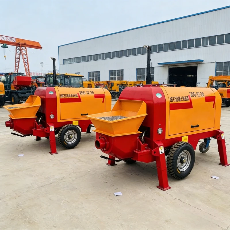 

Professional Transfer Pump Delivery Pipe Concrete Plant Manufacturers with CE Certificate Stationary Concrete Pump customized