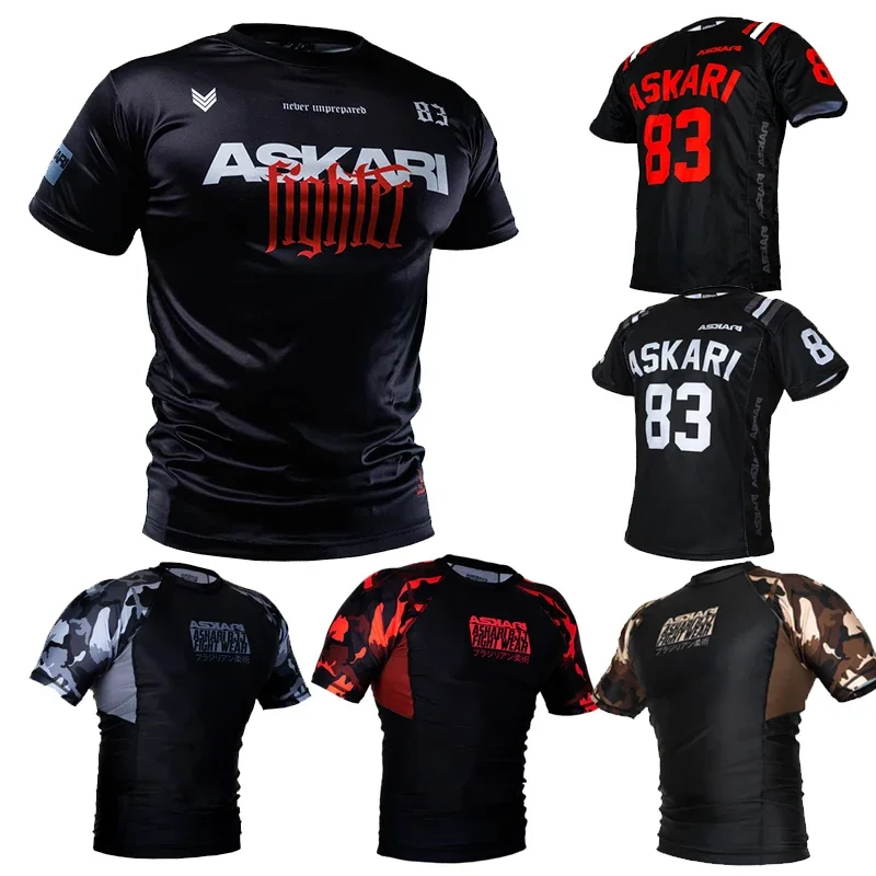 ASKARI new combat vest, quick-drying and breathable sports clothing, men's and women's boxing training vest