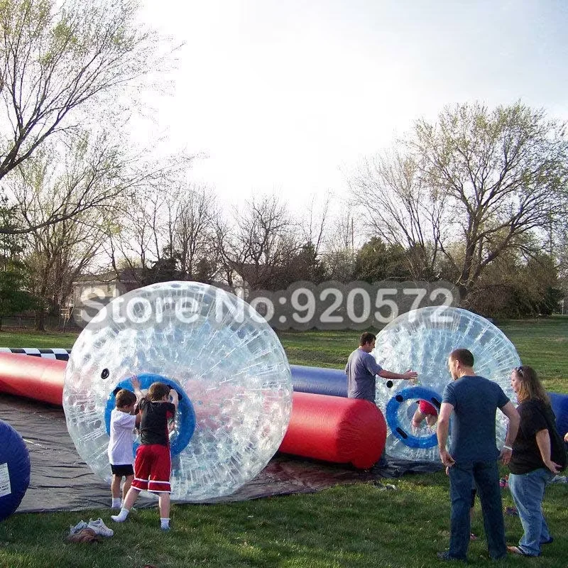 1.0mm PVC Inflatable Body Zorb Ball, 3m Diameter Good Price Inflatable Human Bowling For Rental Business