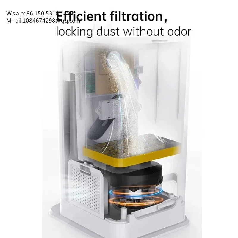 F26JCT Cordless Vacuum Cleaner Powerful Suction Auto Empty Station Smart Dust Collecting Vacuum
