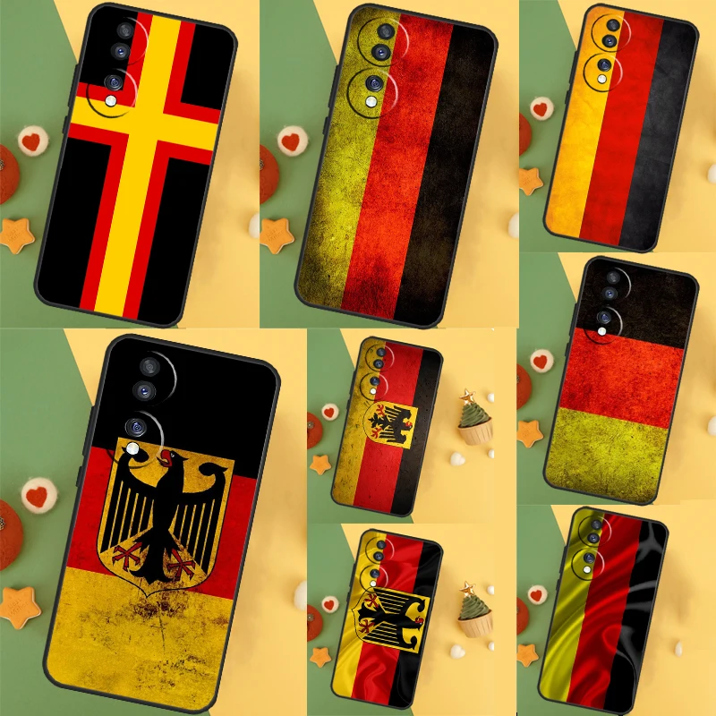  Germany Flag Banner Case For Honor X8b X9b X8a X9a X7a X6a X7 X8 X9 Honor 70 50 10 90 Lite Magic 6 5 Pro Cover