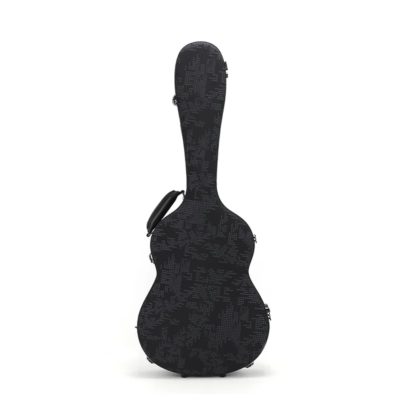 

Carbon brazing guitar case Classical 39-inch hard shell piano case leather material straight guitar case