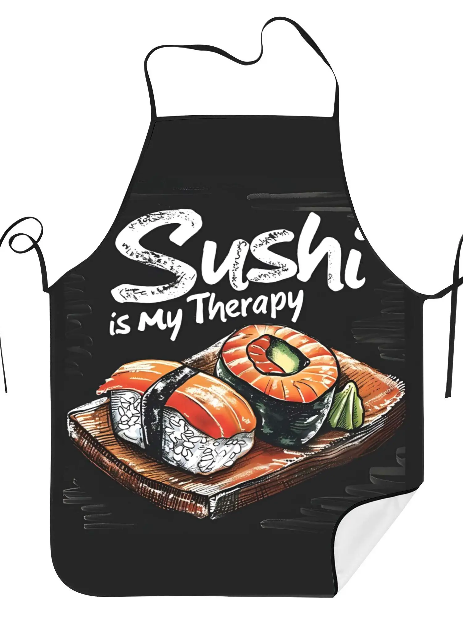 

Фартук с пищевым принтом, подходящий для рукоделия, выпечки и уборки на кухне, — идеальный праздничный подарок.