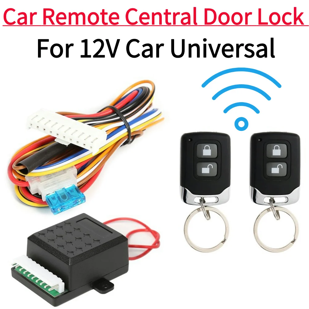 

Car Remote Central Door Locking Kit Auto Keyless Entry Alarm System 401/T242 Central Locking With Auto Remote Central Kits