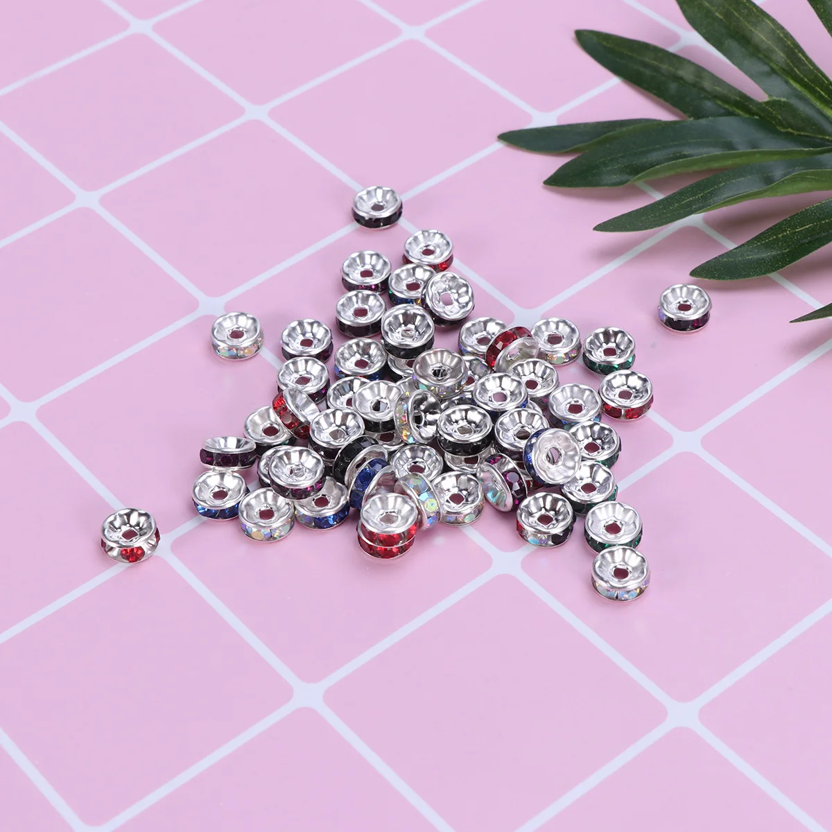 

200 pcs For Jewelry Dyed Making Loose Diy Craft Round For Necklace Making Pearl Beading Kits Round Glass Beads Glass Pearl Beads