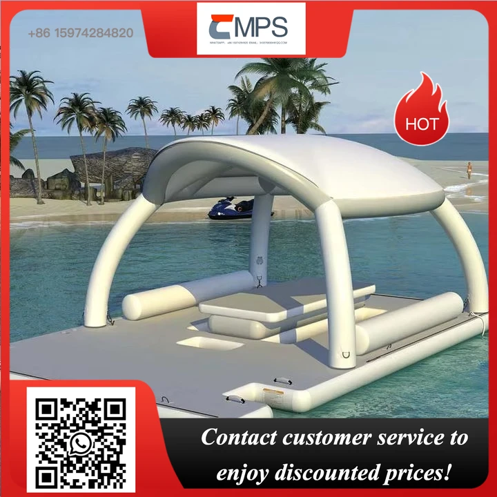 

Wholesale Favorable Price Beach Inflatable Floating Island Water Floating Platform for Family