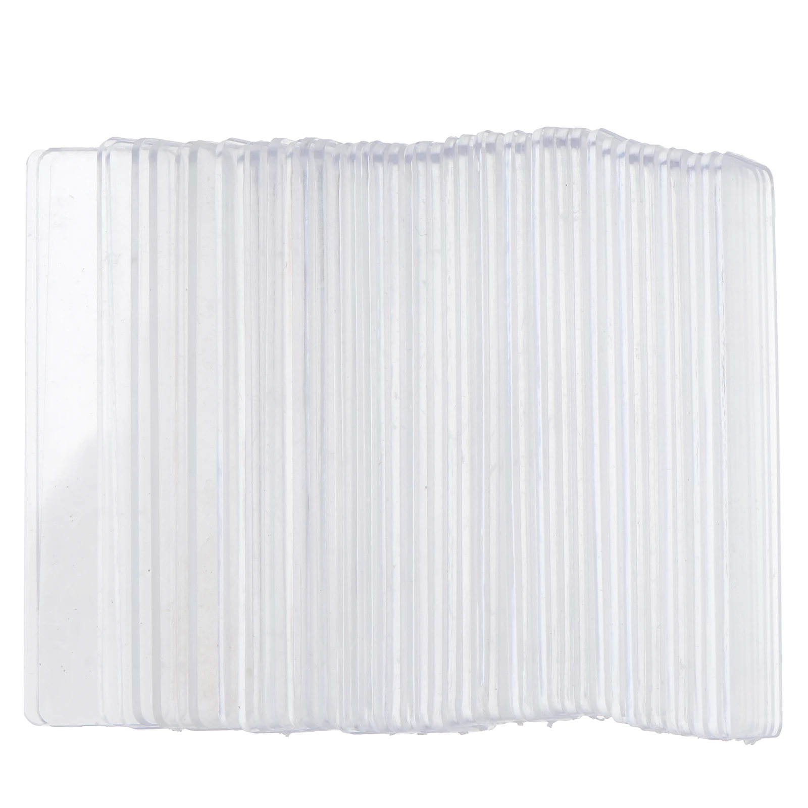 

100Pcs Nail Display Rack Transparent Plastic Tip Stand Durable Nail Training Rack Practice Board for Salon Home Use