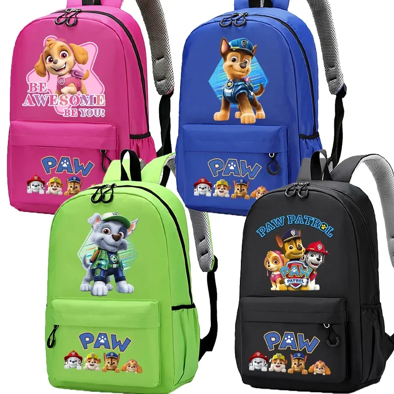 

PAW Patrol Student School Bag Chase Skye Dogs Anime Baby Backpack Kawaii Boy Girl Travel Storage Bags Marshall Fashion Kids Gift