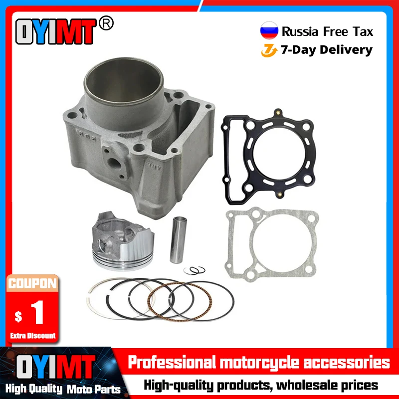 

Motorcycle Air Cylinder Kit Sit For Kawasaki KLX250 1993-2014 KLX300 1996-2007 Cylinder Block & Piston & Head / Base Gasket Kit