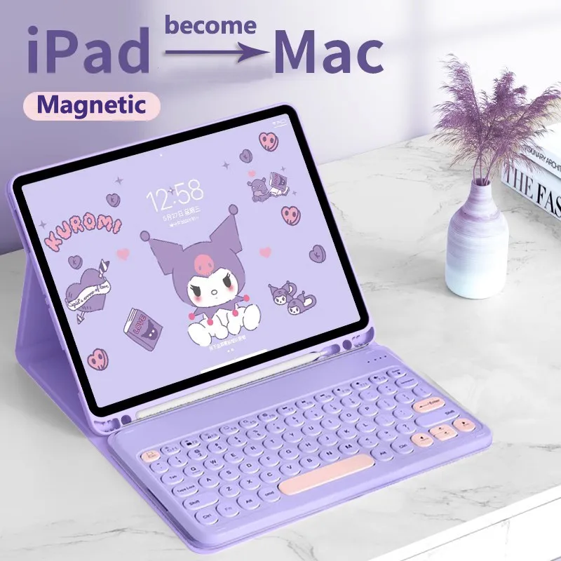 Magnetic Keyboard for Samsung Galaxy Tab A11 Plus 11 Inch 2025 Tab S11 S10 Lite X400 S10 FE X520 A9+ S9 S8 S7 11 Bluetooth Case