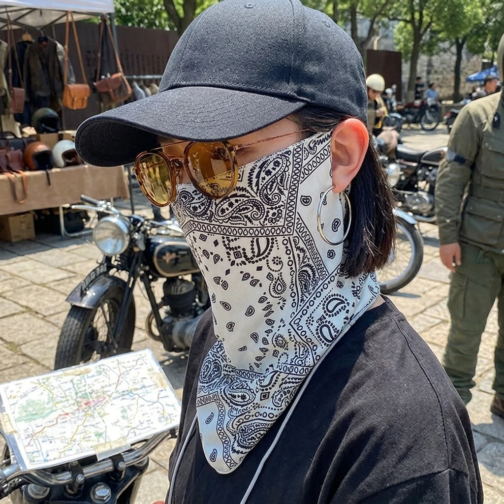 UPF50+ フルフェイスサンマスク フード ネックカバー  - Sports Mask Breathable のレビューと価格