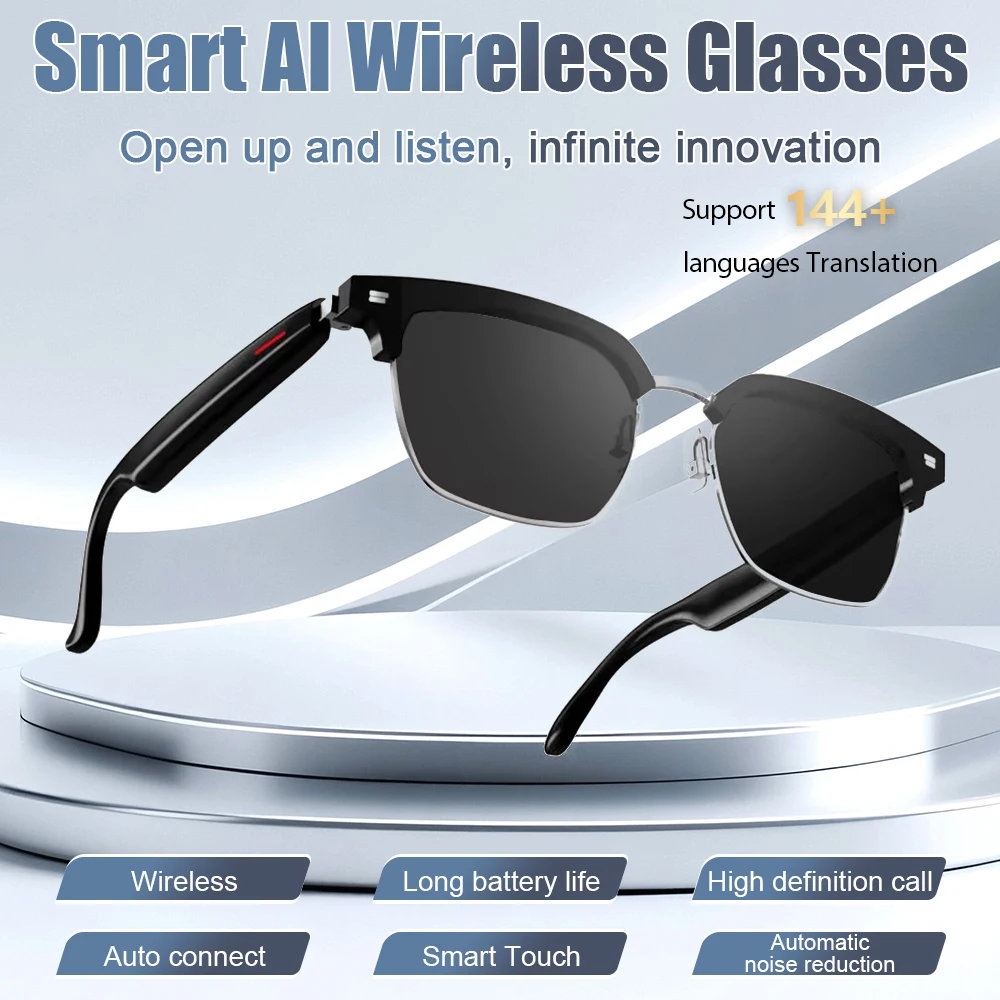 Audio Music Bluetooth - Smart Glasses for Outdoor Beach Cycling