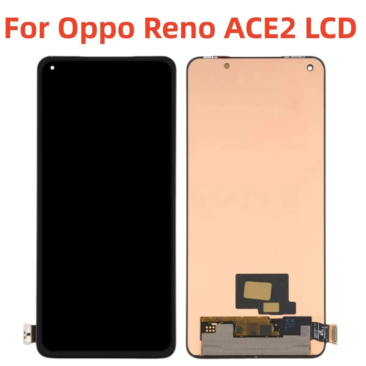 

6.55"Original AMOLED For Oppo Reno ACE2 Ace 2 LCD Display with frame Touch Screen Digitizer Assembly For OPPO PDHM00 Replacement