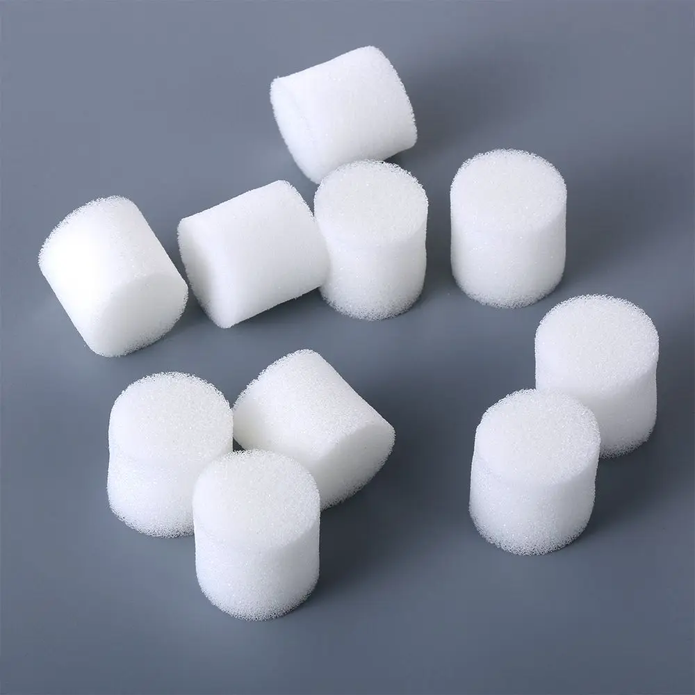 10Pcs White Black Hydroponic Sponge Garden Vegetable Soilless Cultivation Growing Media Sponge Hydroponic Baskets Planting Spong