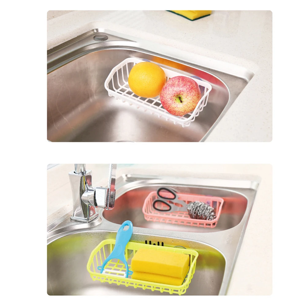 

Plastic Storage Rack Organizer Bathroom Organizer 3kg Load Smooth Surface Easy Install