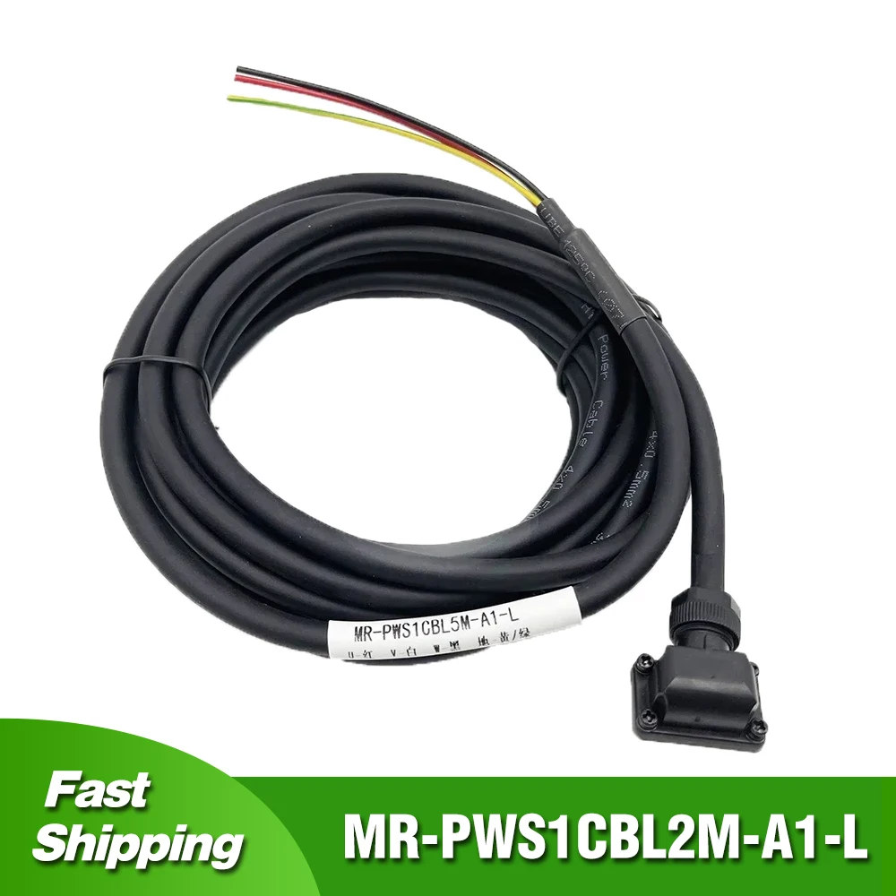 Lower Power Cable MR-PWS1CBL2M-A1-L MR-PWS1CBL3M-A1-L MR-PWS1CBL5M-A1-L Servo Line