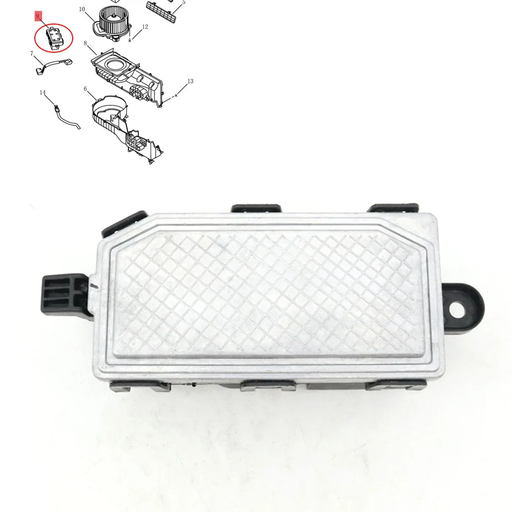 

8022028000 C1540-4022 Air Conditioning Blower Motor Fan Resistor HVAC Heater Speed Adjusting Module For Geely Tugella FY11 2019+