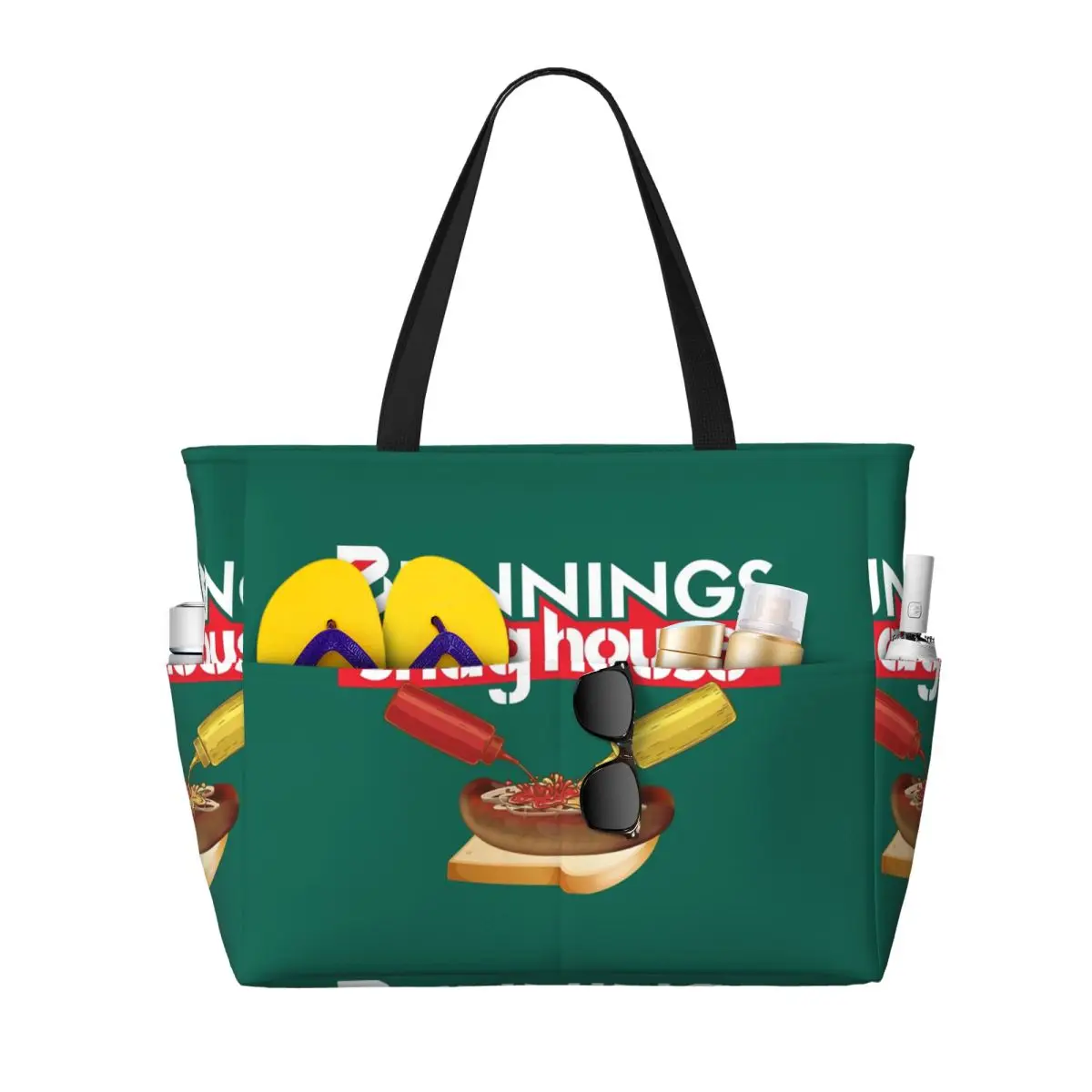 

Пляжная большая сумка Bunnings Snaghouse, спортивная спортивная сумка для занятий йогой, большая большая сумка, женская дорожная сумка, сумка для фитнеса