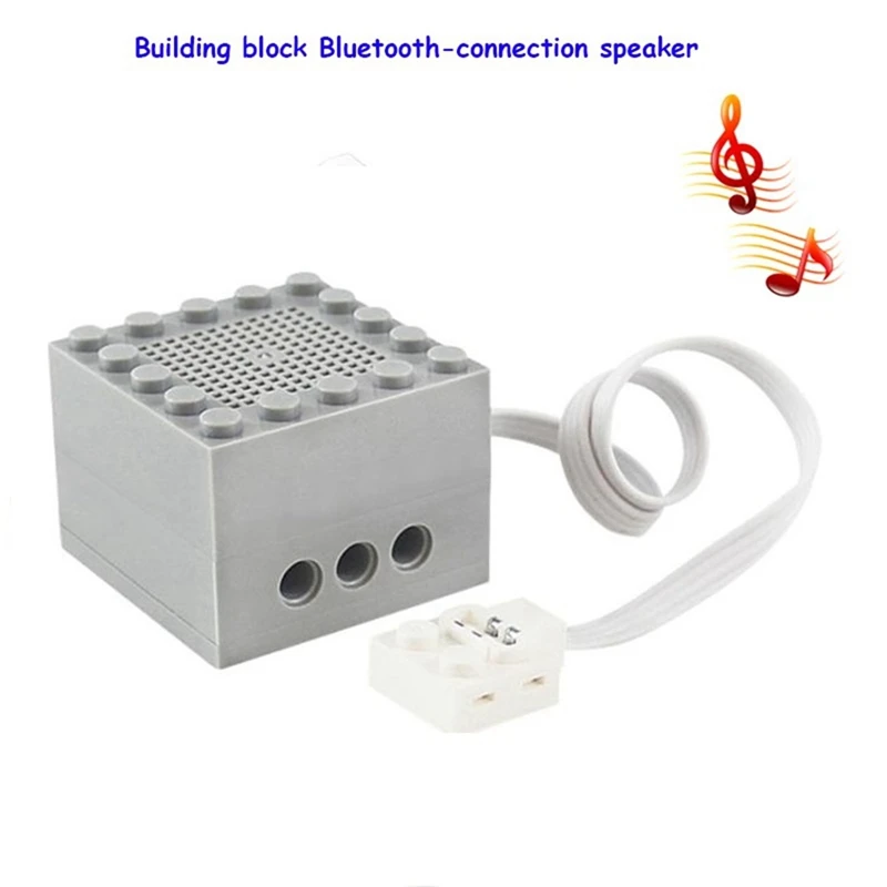 JAJA – bloc de construction, Module de haut-parleur Bluetooth, lecture de musique originale, connexion Bluetooth pour voiture, Train, boîte à musique modifiée