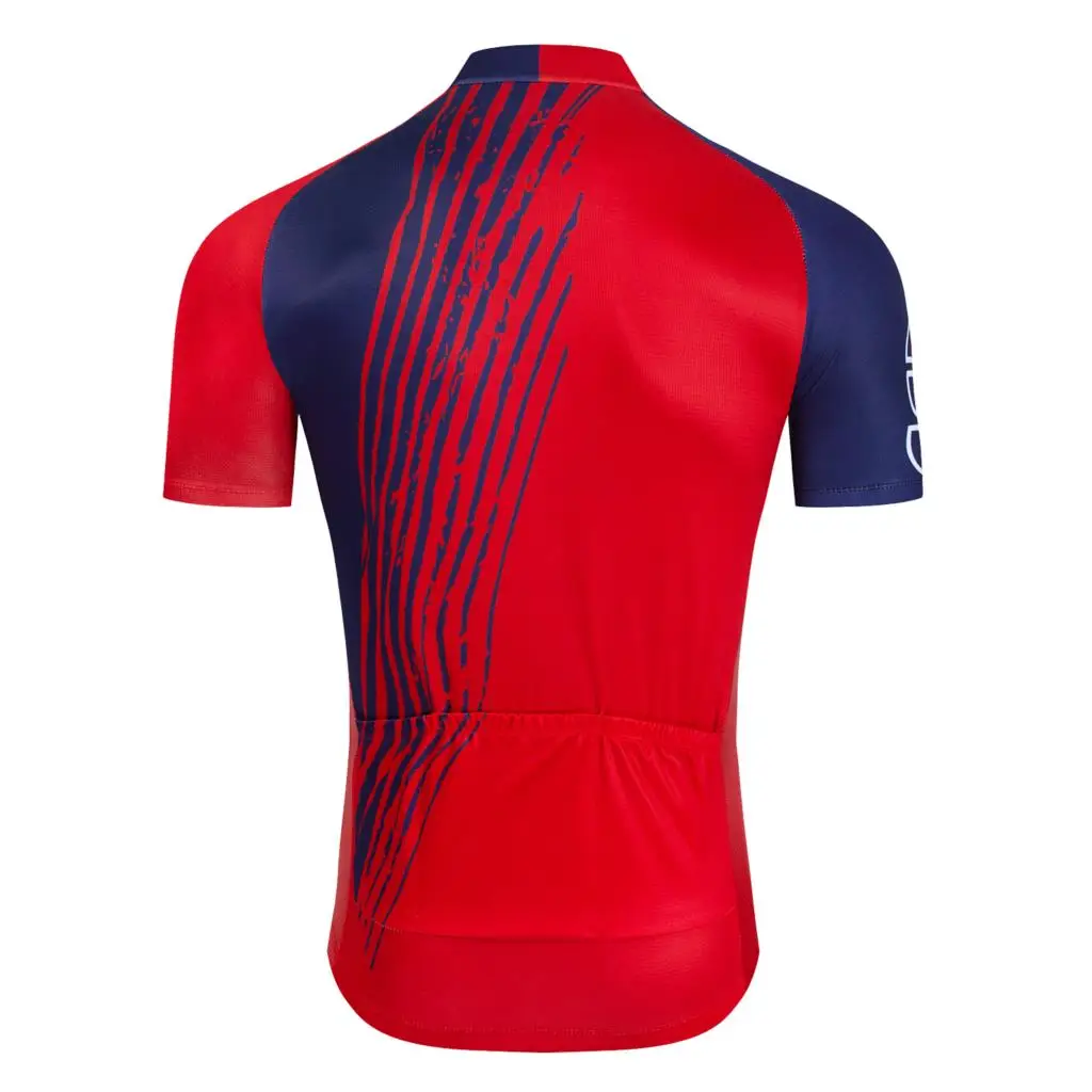 New road bicycle short sleeved set, summer outdoor cycling suit, breathable and comfortable men's cycling clothing