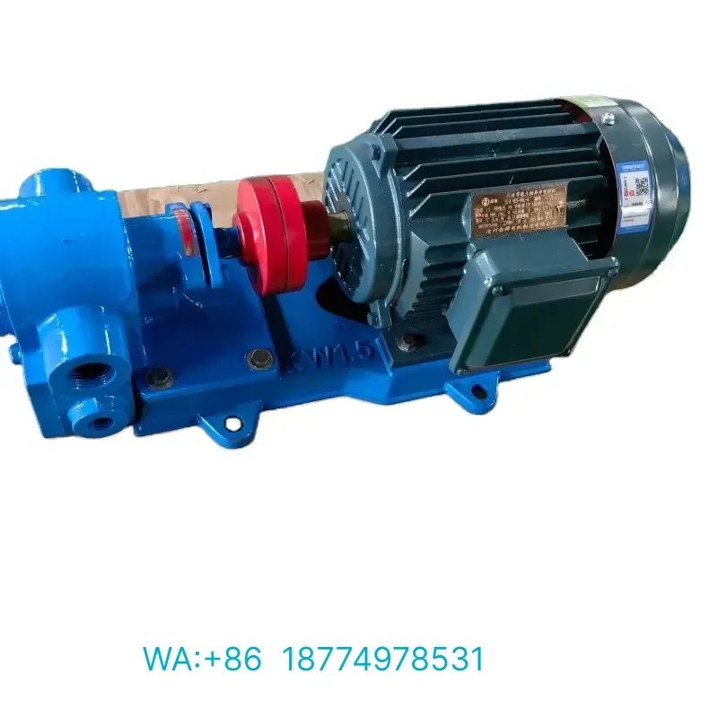 for Bodajiang RCB-8/0.6 OEM High Temp Jacketed Asphalt Insulation Gear Pump 5-30 for Bitumen Transfer Road