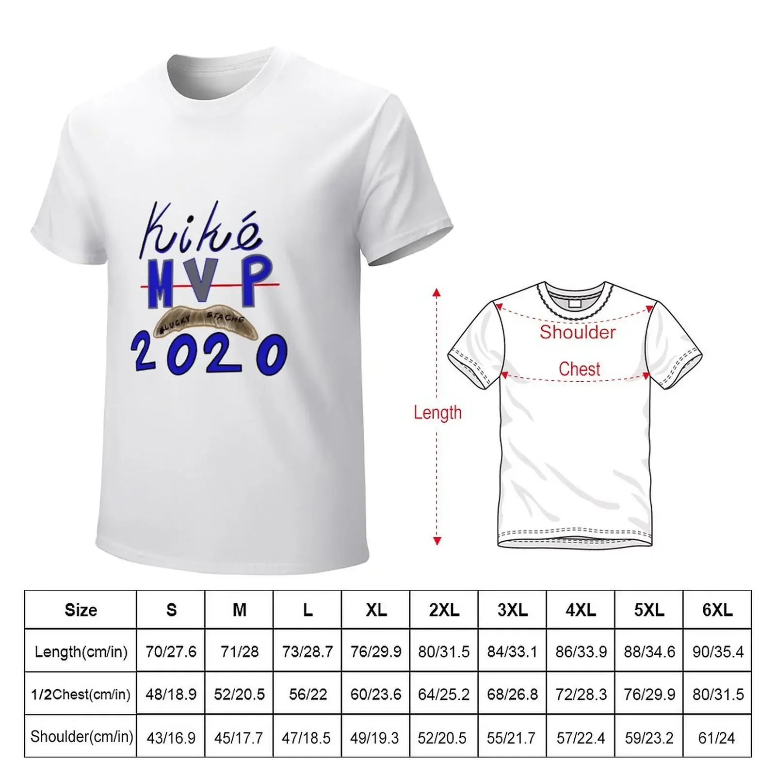 Kiké2020MVP T-Shirt cute tops heavyweights mens clothing