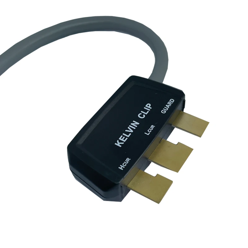 Lcr meter vier-terminal test clip smd patch element Fingerhut befestigung piezo elektrische keramik wafer befestigung lcr brücken test vorrichtung – Detail 11