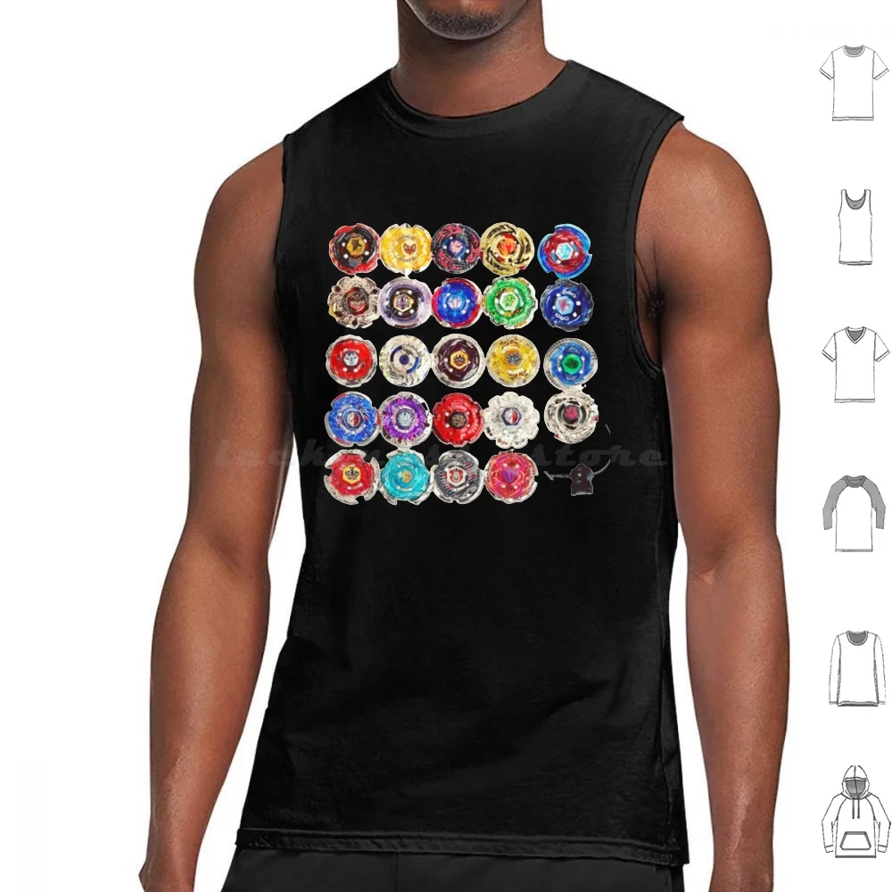 Beyblade Burst Tank Tops Vest Sleeveless Beyblade Beyblade Burst Valt Anime Japanese M Beyblade Burst Manga Anime Beyblade