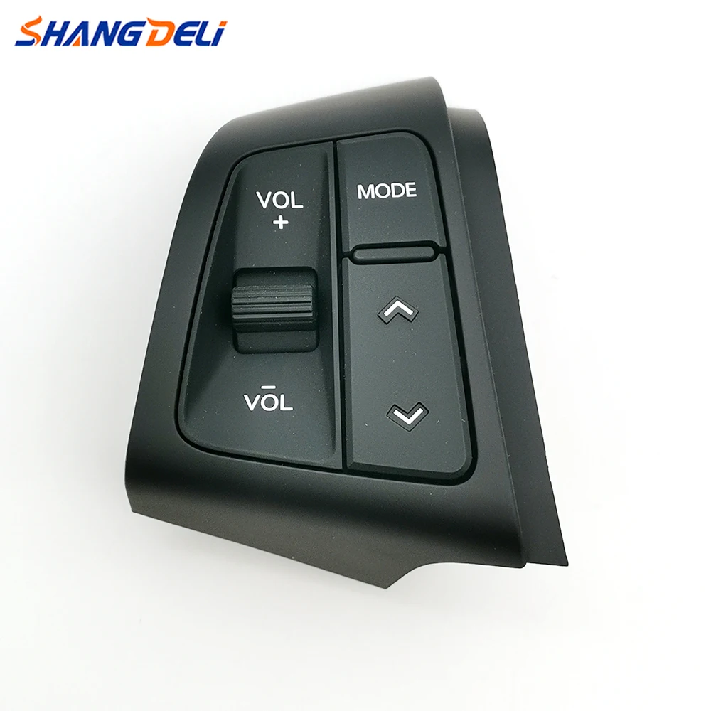 

Автомобильный передний левый переключатель регулировки громкости звука, кнопка рулевого колеса, подходит для Kia Sorento 2009 2010 2011 2012, аксессуары