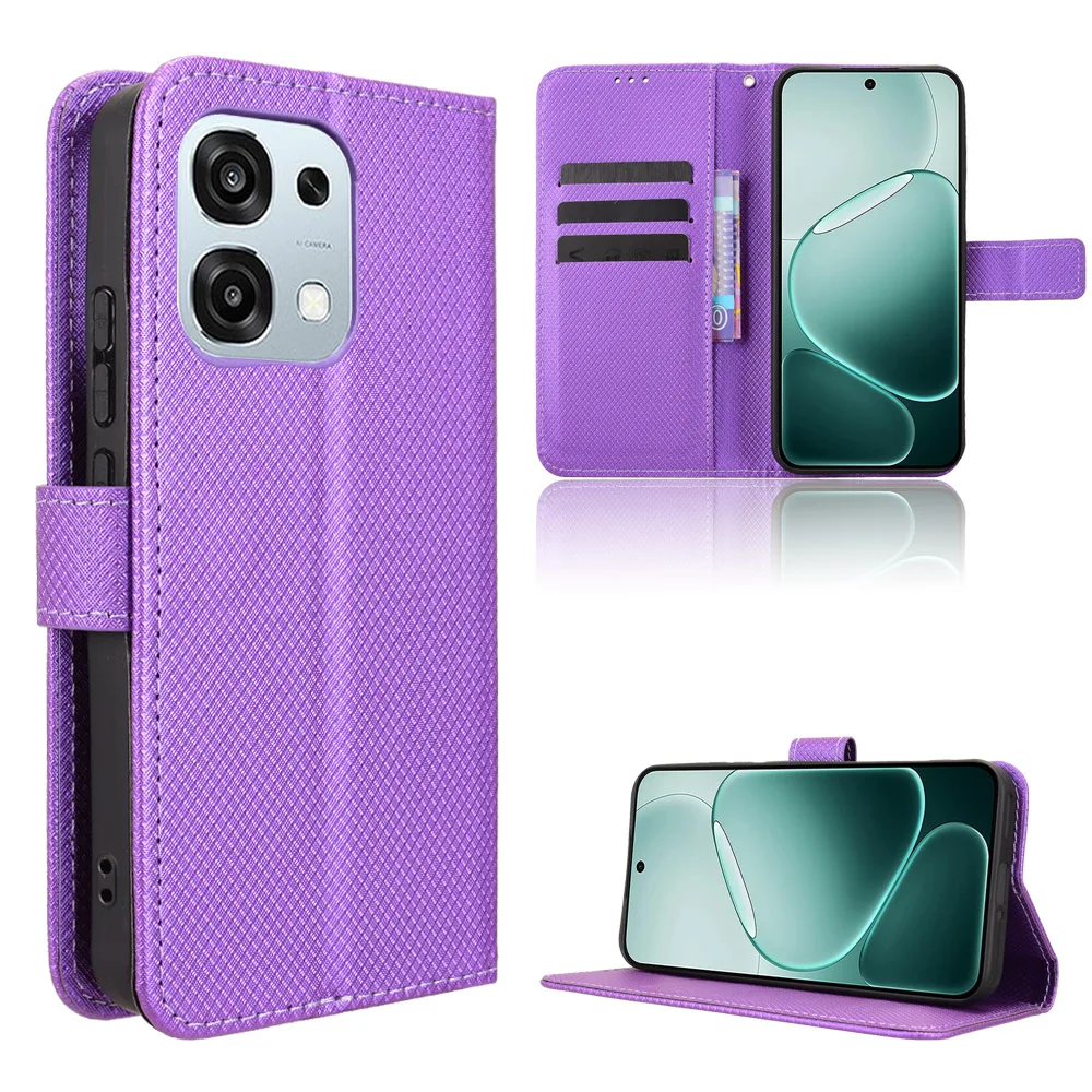 حافظة جلدية غطاء وقائي لهاتف OPPO A6 Pro 5G غطاء حامل قابل للطي لهاتف OPPO A6Pro 5G OPPOA6Pro محفظة بطاقة حامل الهاتف Coque