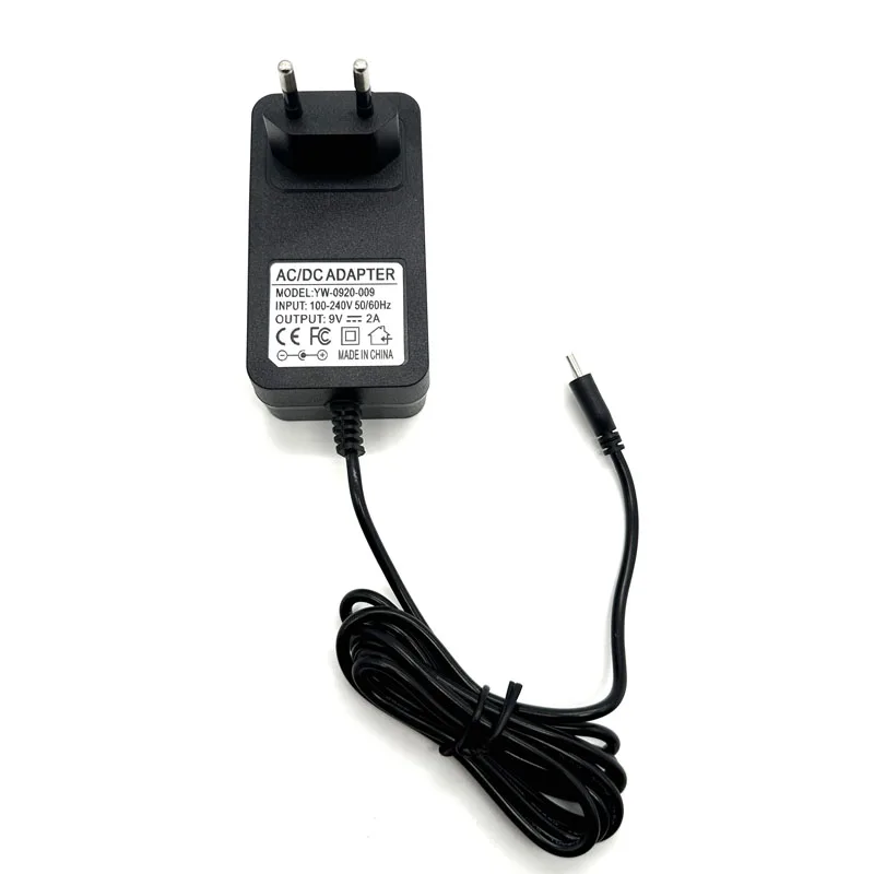 

Адаптер зарядного устройства для блока питания 9 В, 2 А, USB C, тип C, постоянный ток 5,5 мм x 2,1 мм, 5,5*2,1 мм/5,5 мм x 2,5 мм, 5,5*2,5 мм, универсальный