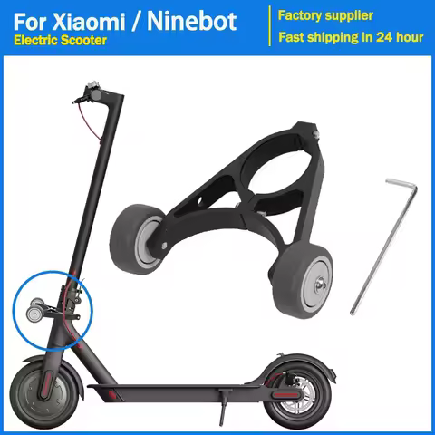 Electric Scooter Handstand Stand for Xiaomi M365 1S Pro Mi3 4Lite for Ninebot F40 F20 Kickscooter Auxiliary Wheel Brackets Parts