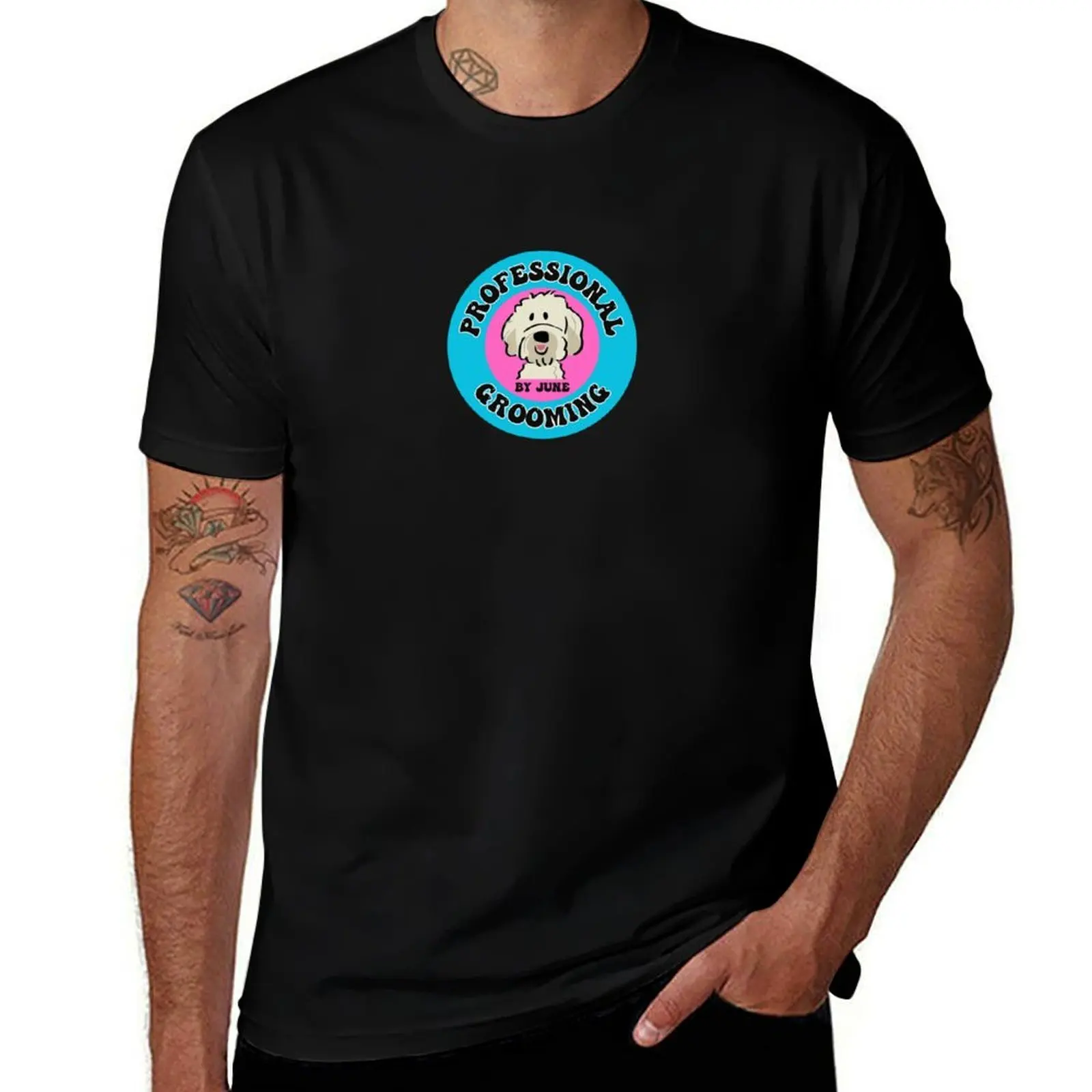 Professional Grooming By June T-Shirt Anti-Wrinkle Short Sleeve T-Shirt